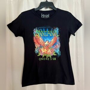 Santana 2024 Oneness Tour Tee M – High Consciousness Black T-Shirt